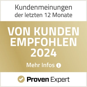 ProvenExpert Top Empfehlung 2024